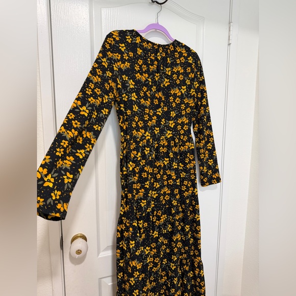 Free People Tiers of Joy Prairie Maxi Dress Floral Boho Cottagecore Medium - Picture 10 of 10